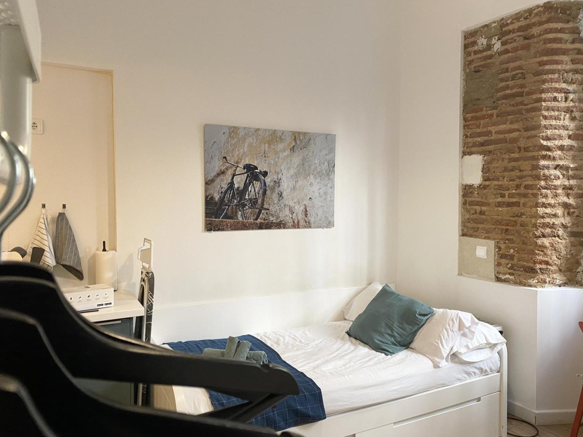 Intimo Estudio En Madrid, Centro, 2Pax, Wifi & Tv Extérieur photo